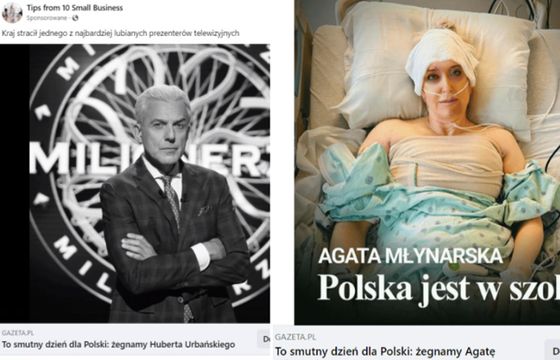 "Nie żyje Agata Młynarska, Hubert Urbański odszedł". Jak gwiazdy walczą z fake newsami?
