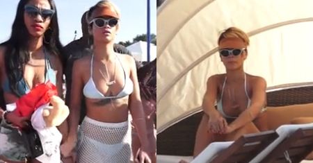 Rihanna na plaży w Sopocie!