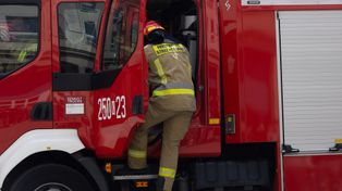 Dziewięciolatkowie podpalili zabudowania w Nowej Hucie. Ogień strawił wszystko. Straty sięgają 200 tys. zł