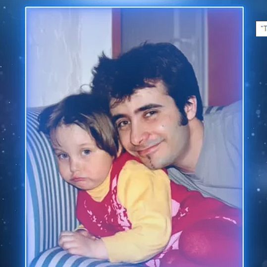 Konrad Wieniawa-Narkiewicz z córką Julią