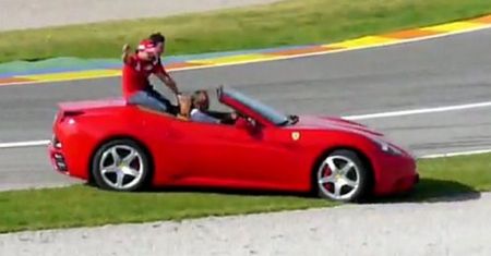 Szef Ferrari w pułapce (wideo)