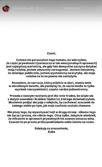 Oświadczenie Kuby 