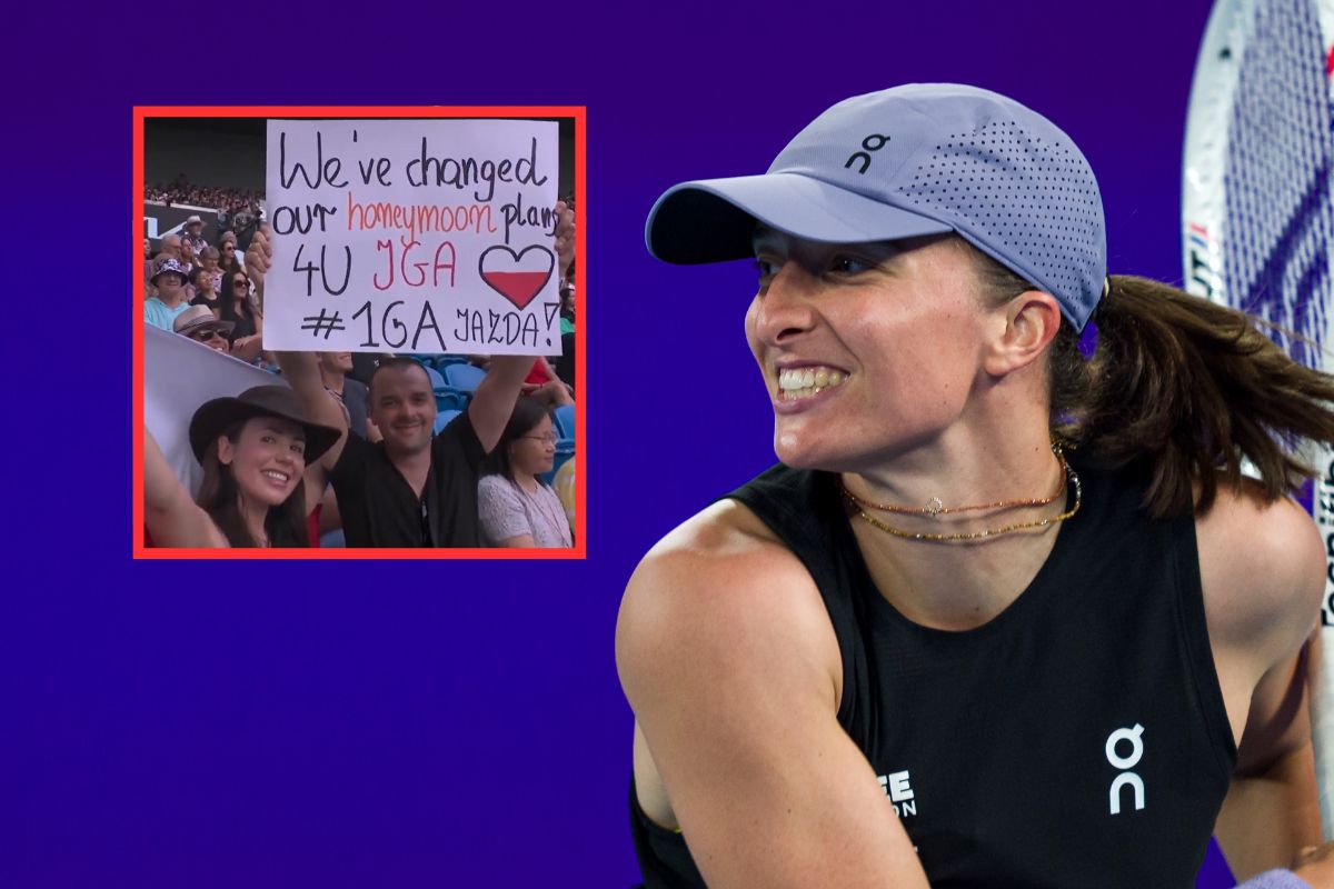 Dla Igi Świątek zmienili plany poślubne. Polacy gwiazdami internetu