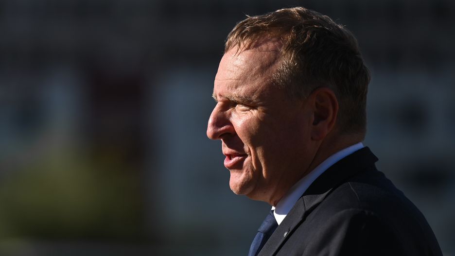 Jacek Kurski is seen next to Gdansk Shipyard Gate no.2 on the 42nd anniversary of the Gdansk Agreement, on August 31, 2022.. 
Jacek Kurski was dismissed today from the position of chairman of the Polish public television TVP.
On Monday, September 5, 2022, in Gdansk, Poland. (Photo by Artur Widak/NurPhoto via Getty Images)