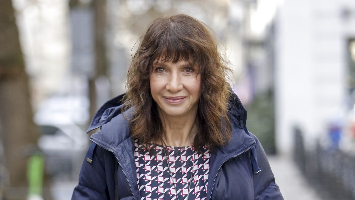 Na zdj.: Grażyna Wolszczak, Fot. AKPAkobieta, Grażyna Wolszczak, grzywka, TVN