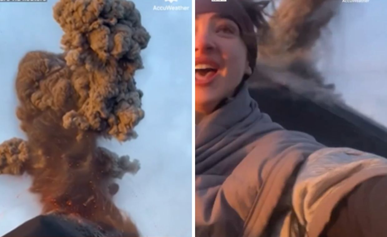 Turyści uciekali po erupcji wulkanu Fuego. Dramatyczne nagranie