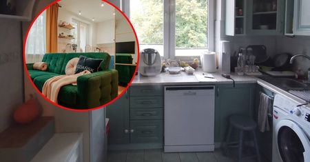 To mieszkanie ma 50 mkw. Architektka wykorzystała każdy centymetr