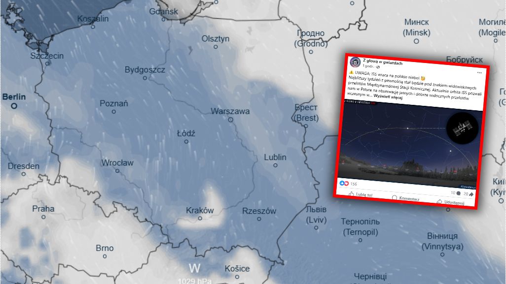 "ISS wraca na polskie niebo!" - donoszą eksperci
