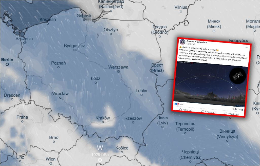 ISS wraca na polskie niebo. Jest komunikat