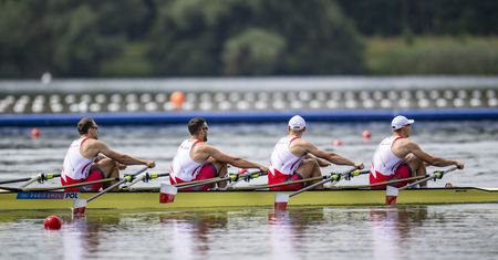 Sukces polskich wioślarzy. Czwórka podwójna z medalem