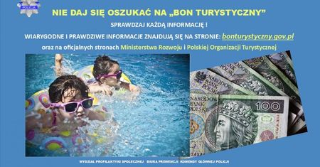 Wrocław. Uwaga na oszustwo metodą "na bon turystyczny". Policja apeluje o czujność