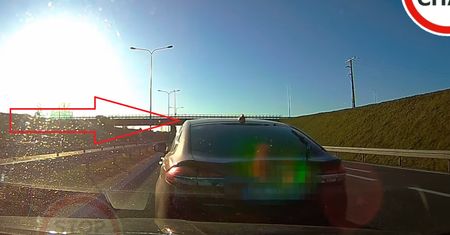Agresja drogowa w Słupsku. Zatrzymał się na drodze ekspresowej