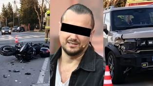 TYLKO NA PUDELKU: Wypadek w Słomczynie. Aleksander M.-B. usłyszał zarzut i PRZYZNAŁ SIĘ DO WINY. "Wyraził żal i skruchę"