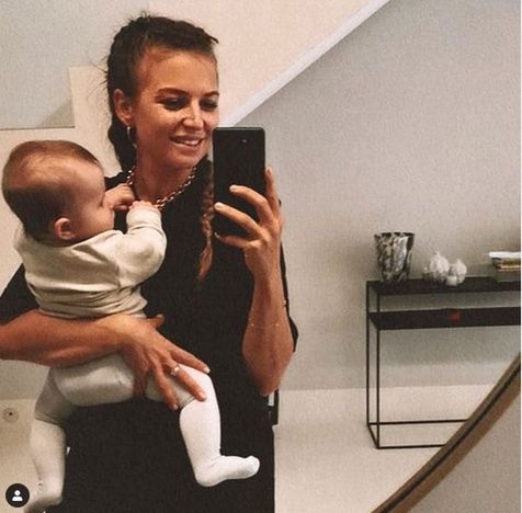Anna Lewandowska z Laurą