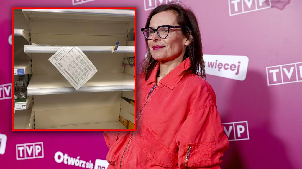 Agata Passent pokazała puste półki na Węgrzech