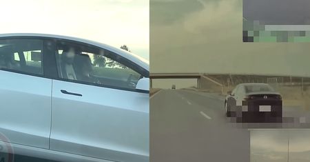 Kobieta w Tesli z popularnego filmiku nie spała? Nagranie z auta praktycznie rozwiewa wątpliwości