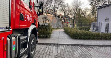 Tragiczny pożar w Zabrzu. Strażacy znaleźli zwęglone ciało 60-latka