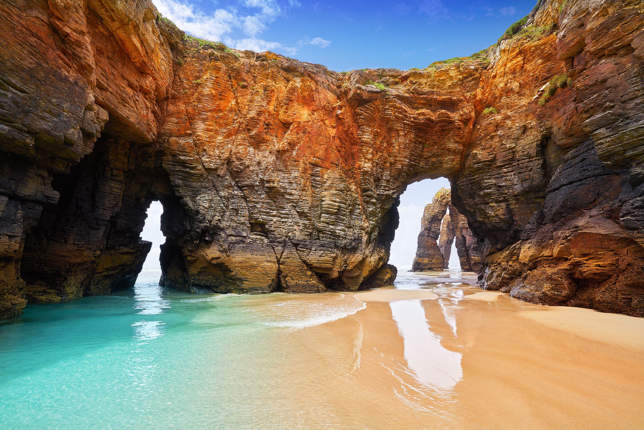 Playa las Catedrales to jedna z pereł Galicji