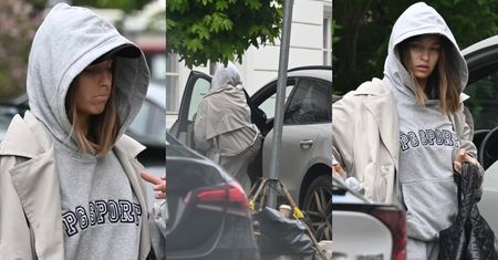 Zakapturzona Julia Wieniawa parkuje NA ZAKAZIE i wyłania się z porsche za 300 TYSIĘCY ZŁOTYCH (ZDJĘCIA)