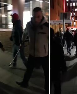 Pobili kontrolera kulą ortopedyczną. Policja opublikowała nagranie