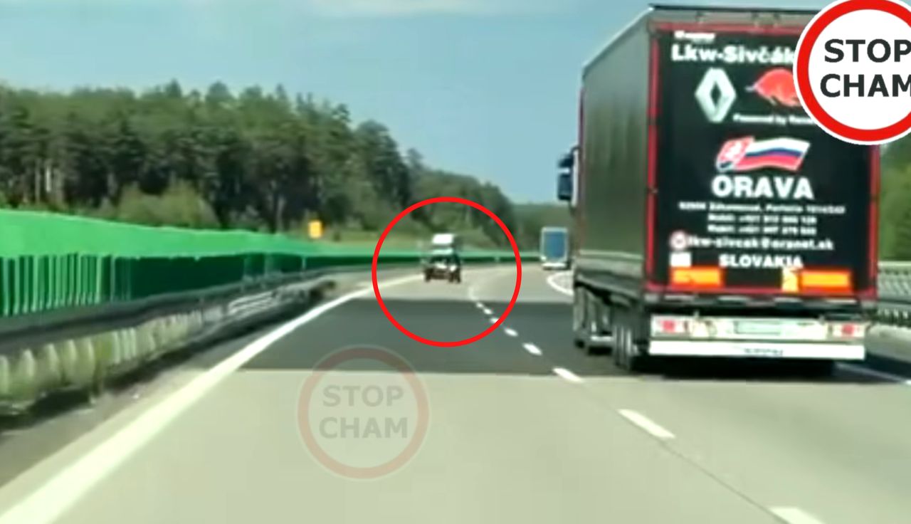 Sytuacja na autostradzie A4. Internauci aż się zagotowali