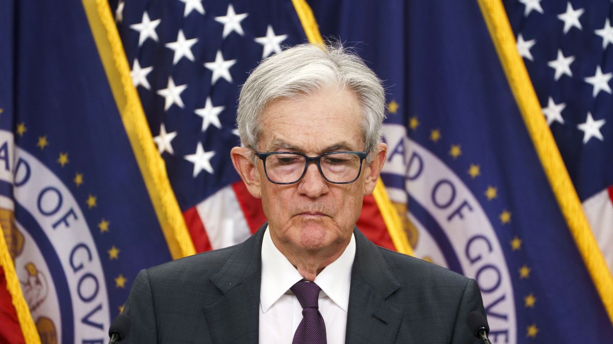 US Federal Reserve Board Chairman Jerome Powell speaks during a news conference at the Federal Reserve, Washington, DC, USA, 30 July 2025. The Federal Open Market Committee kept the benchmark interest rate unchanged. EPA/WILL OLIVER Dostawca: PAP/EPA.