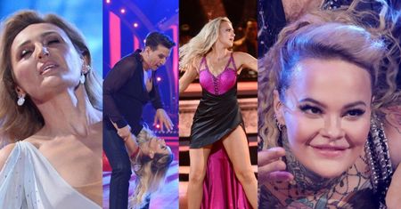 "Taniec z gwiazdami": Barbara Kurdej-Szatan jako faworytka, niewyćwiczona Monika Miller... (ZDJĘCIA)