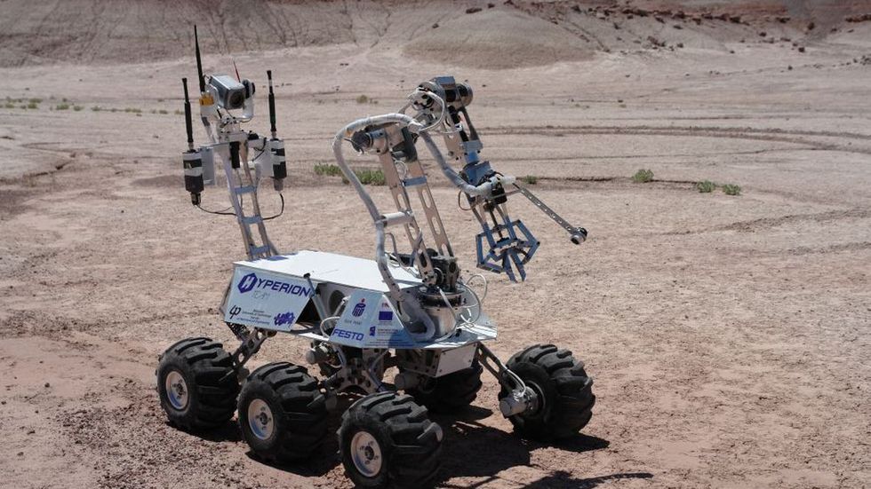 Polacy znowu najlepsi! Łazik marsjański Hyperion 2 pokonał międzynarodową konkurencję 1