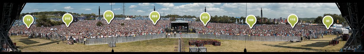 70,000 ludzi na najbardziej otagowanej panoramie świata 2