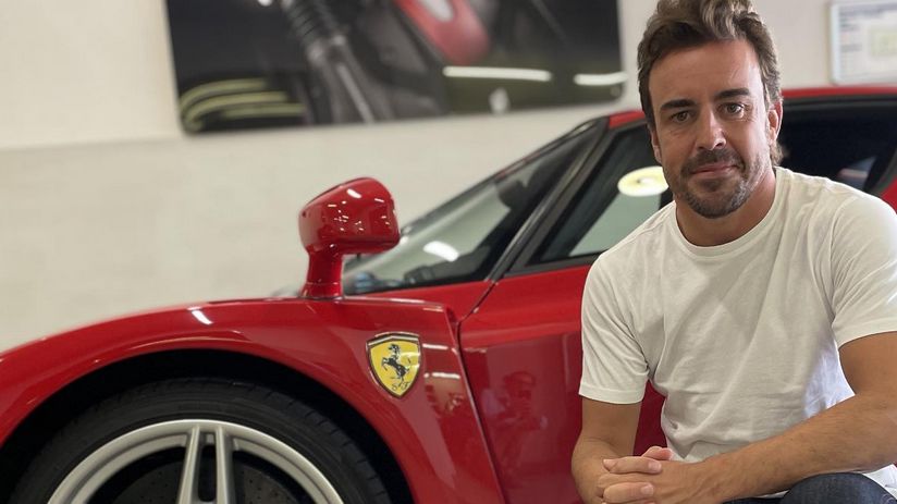 Ferrari enzo należy do Fernando Alonso od 2011 roku