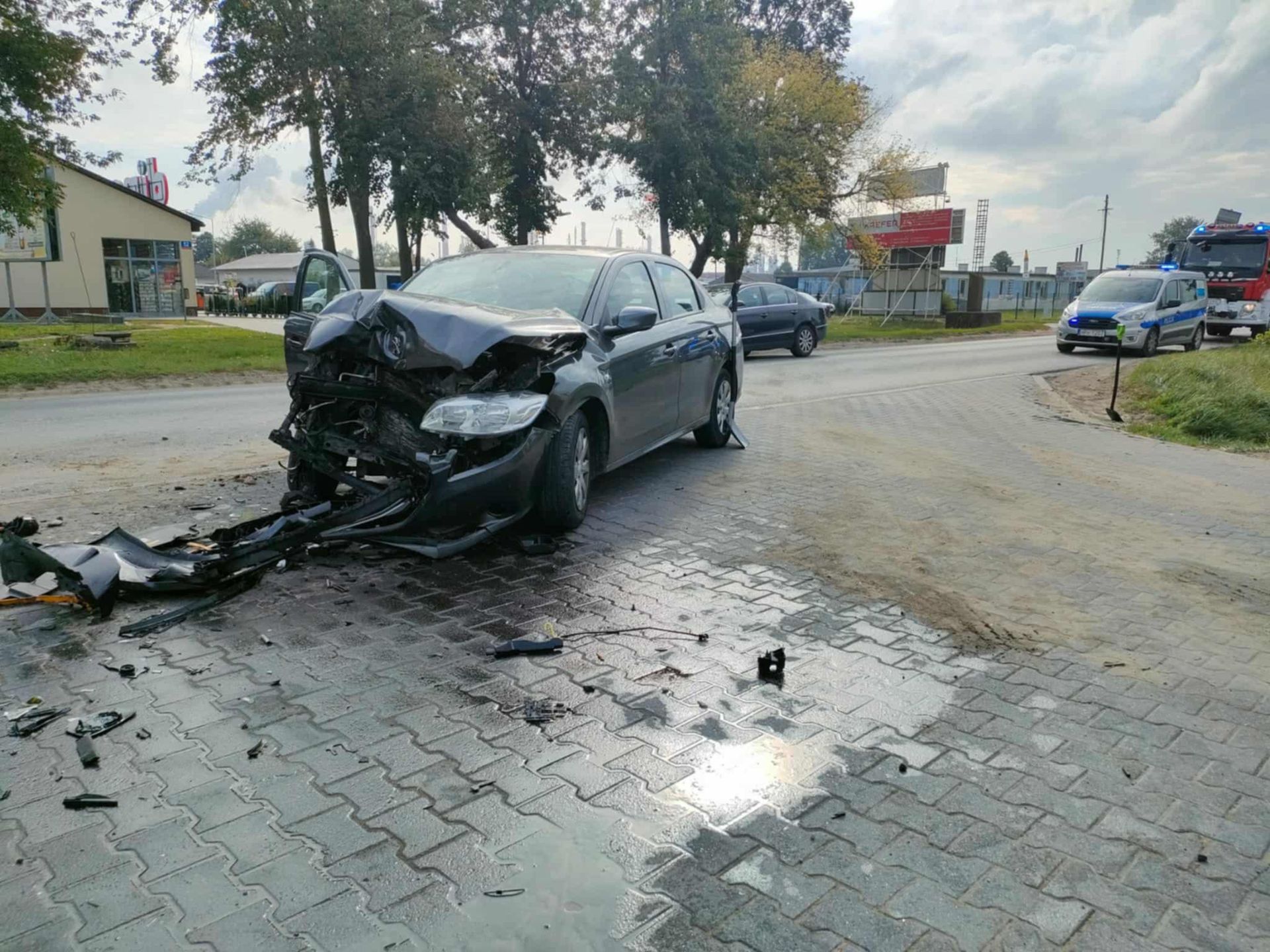 Zdarzenie na ulicy Zglenickiego 