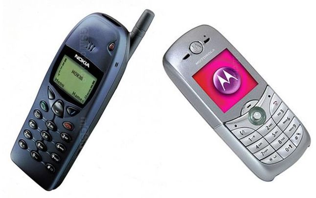 Nokia 6110 i Motorola C650