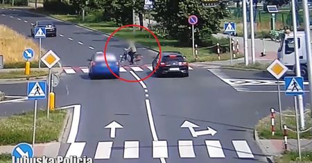 Potrącenia w Zielonej Górze. Dwa wypadki na jednym skrzyżowaniu