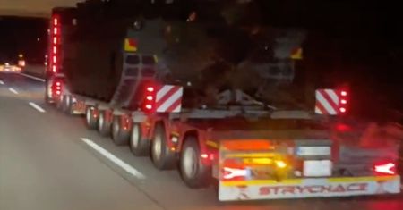 Amerykańskie czołgi na autostradzie w kierunku Polski. Takie otrzyma armia