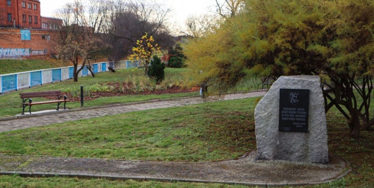 Legnica: Zieleniec przy ul. Jordana po rewitalizacji