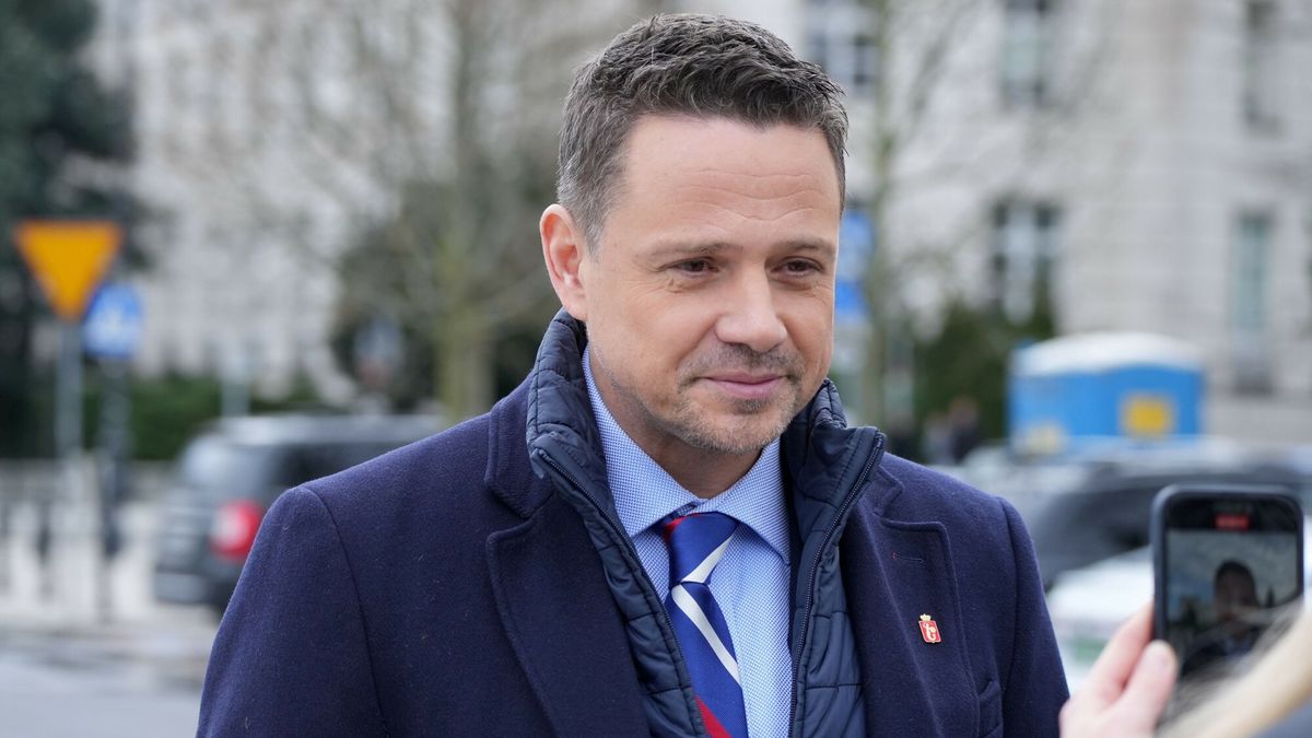 Prezydent Warszawy Rafał Trzaskowski