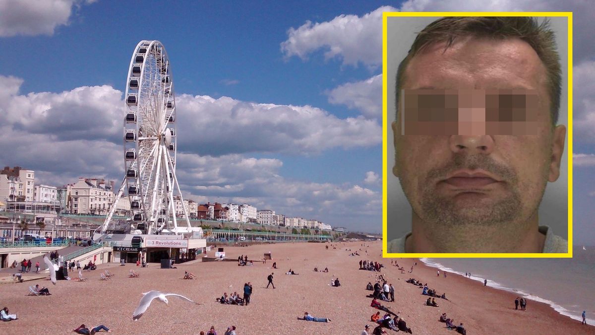 Do zdarzenia doszło na plaży w Brighton 