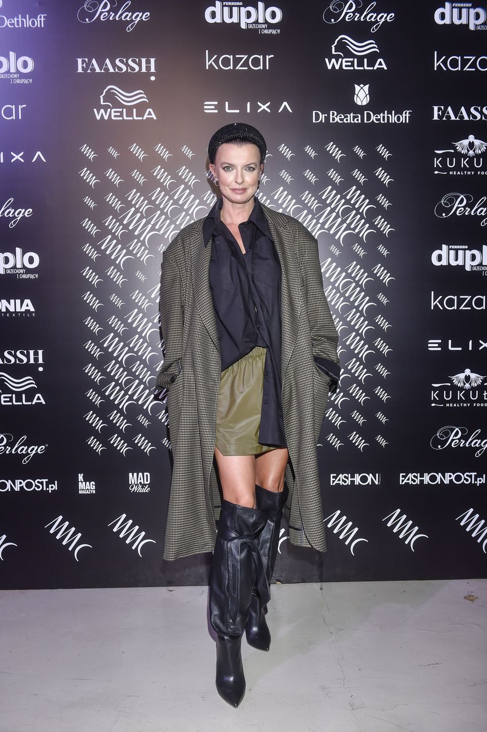 Katarzyna Sokołowska na pokazie MMC