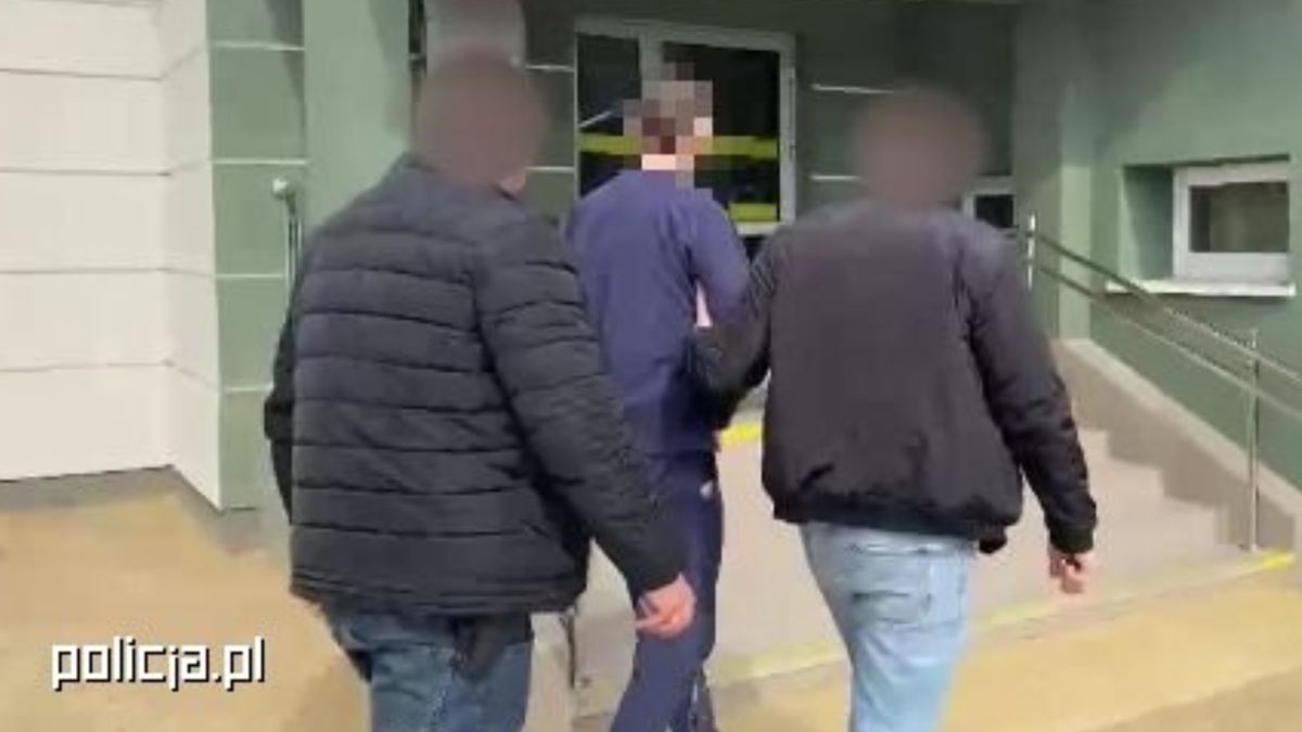 41-latek w rękach policji.