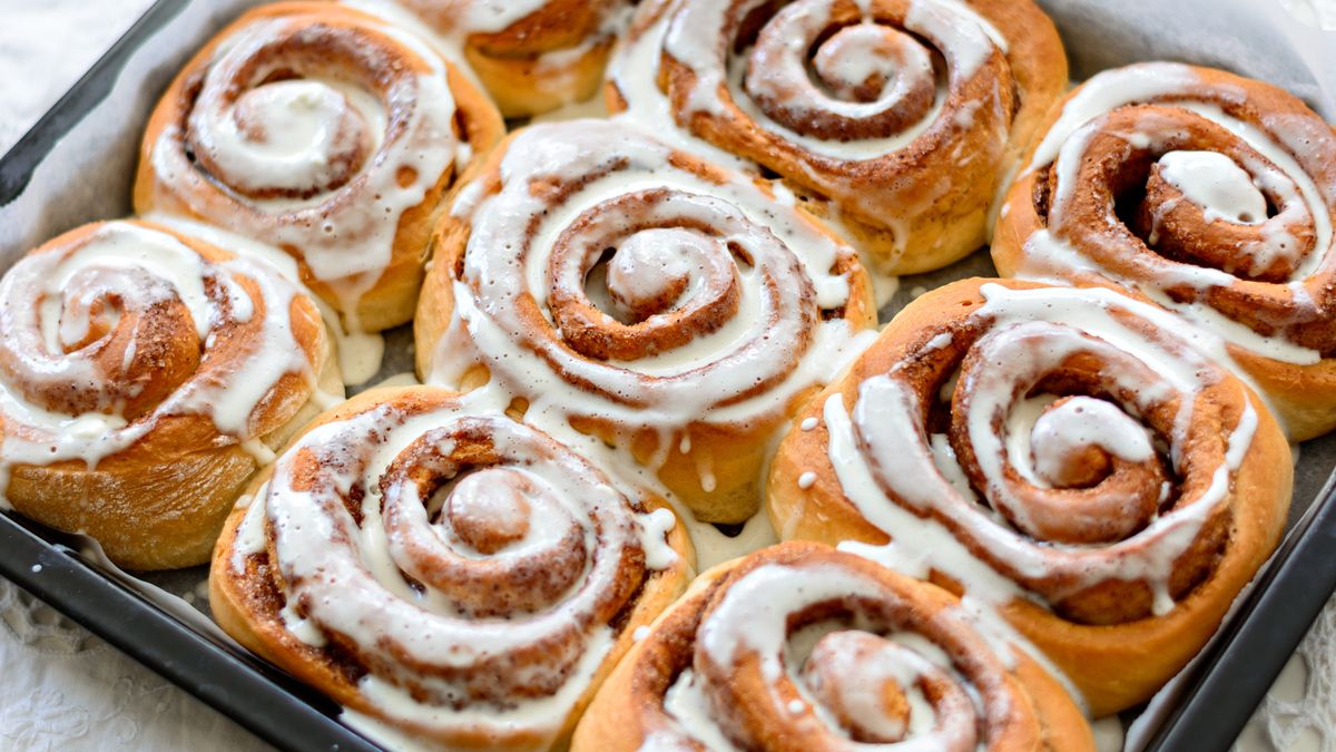 Cynamonowe bułeczki (cinnamon rolls) 