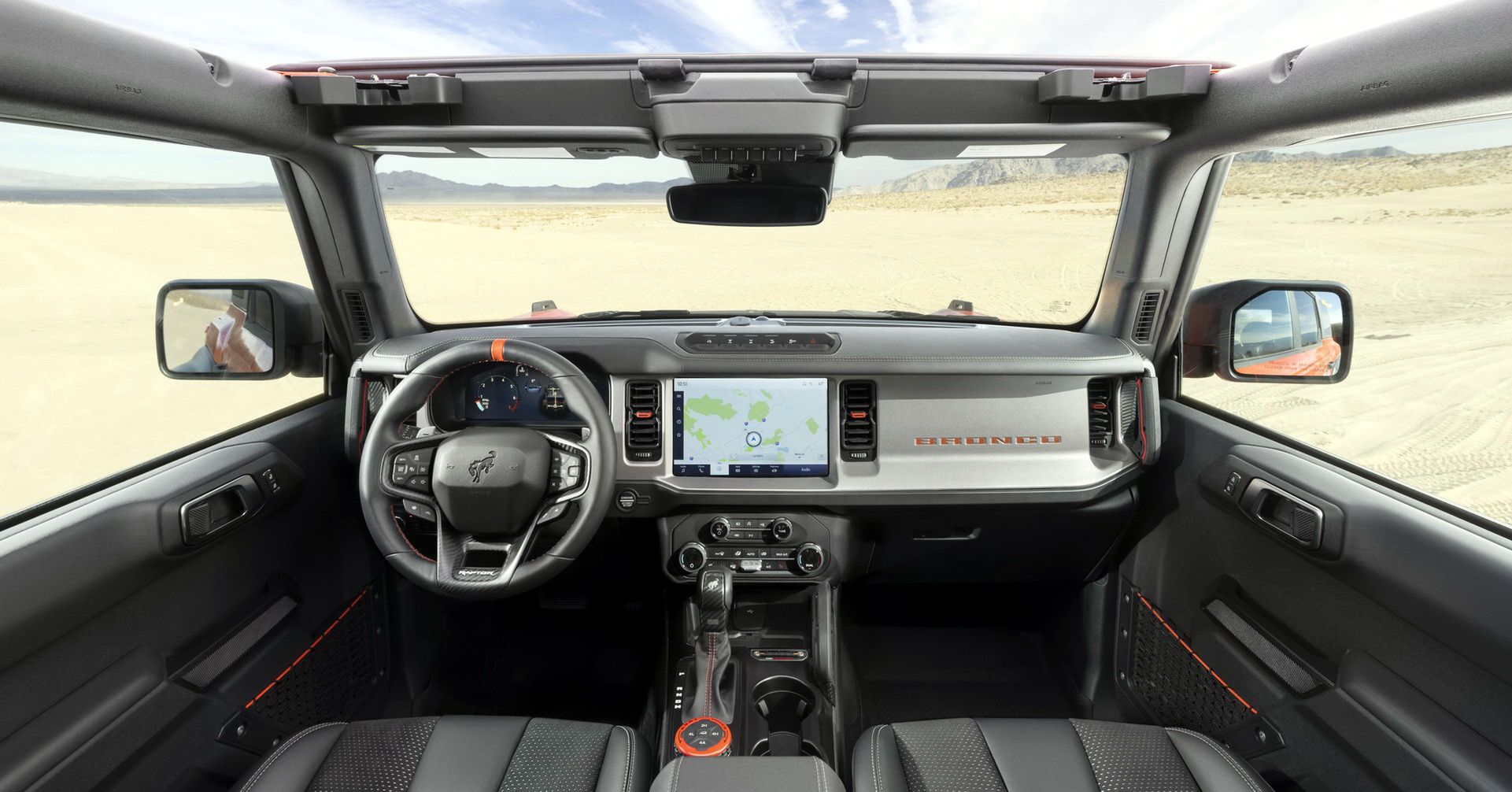Ford Bronco Raptor - wnętrze