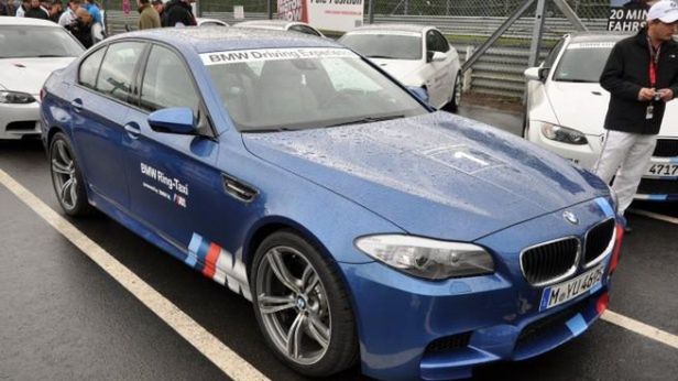 BMW M5 Nürburgring Taxi