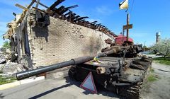 Można zwiedzać zbombardowane miasta Ukrainy