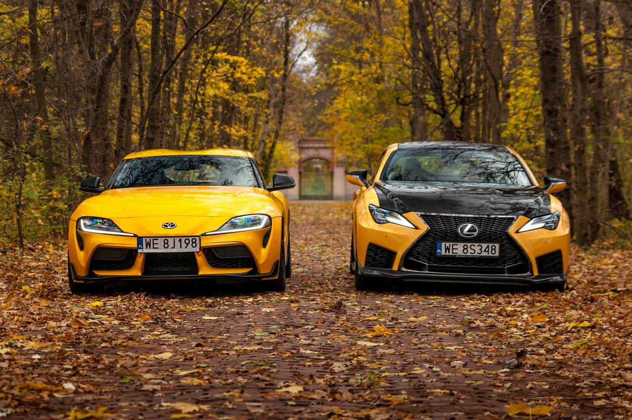 Lexus RC F vs. Toyota GR Supra