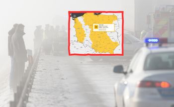 Paraliż na drogach, problemy z lotami. Alerty dla 12 województw