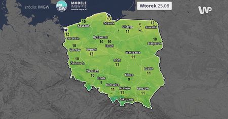 Idzie potężne ochłodzenie. Drastyczne spadki temperatury nocą
