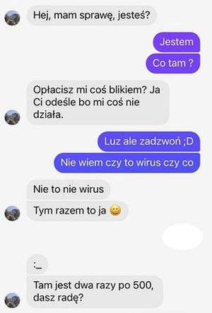 Oszustwo "na BLIK"