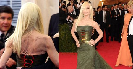 "SEKSOWNA" TWARZ i PLECY Donatelli Versace... (ZDJĘCIA)