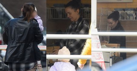 Olga Bołądź kupiła sklep obuwniczy, by zamienić go w restaurację. W porządkach "pomagała" jej 3-letnia córka. Uroczo? (ZDJĘCIA)