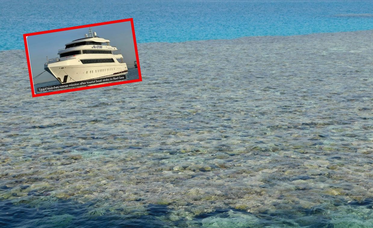 Touristenschiff "Sea Story" vor Ägypten gesunken, Rettung läuft